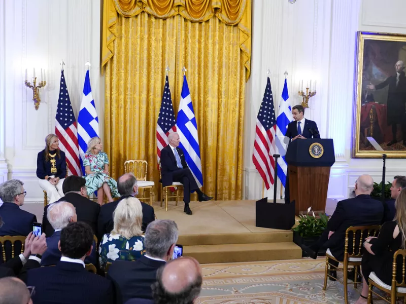 Στον Λευκό Οίκο ο Μητσοτάκης: Η Ελλάδα θέλει συνεργασία για τα F-35, ελπίζουμε σύντομα να τα αποκτήσουμε