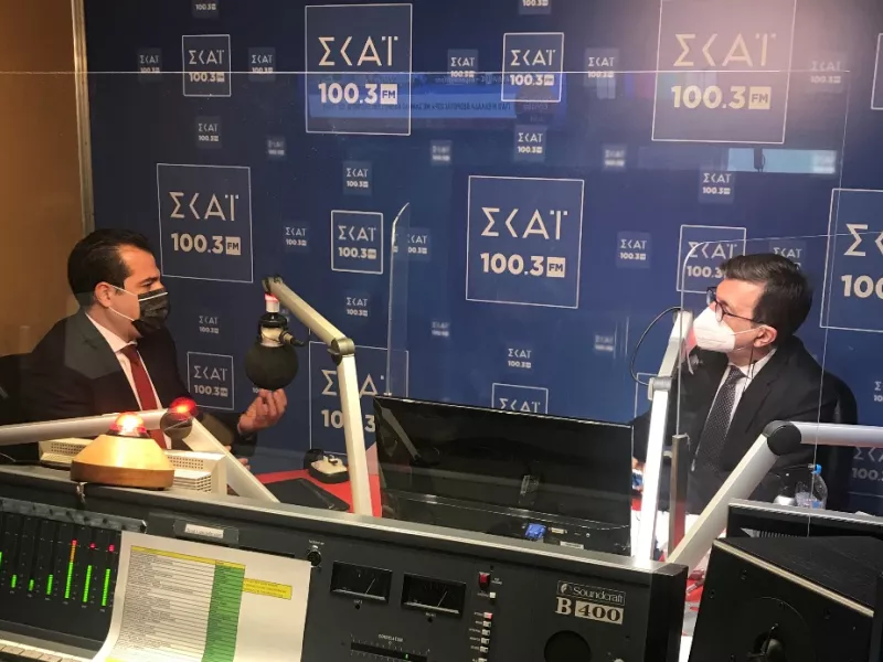 Πλεύρης σε ΣΚΑΪ 100,3: Την 1η Ιουνίου οι αποφάσεις για τις μάσκες