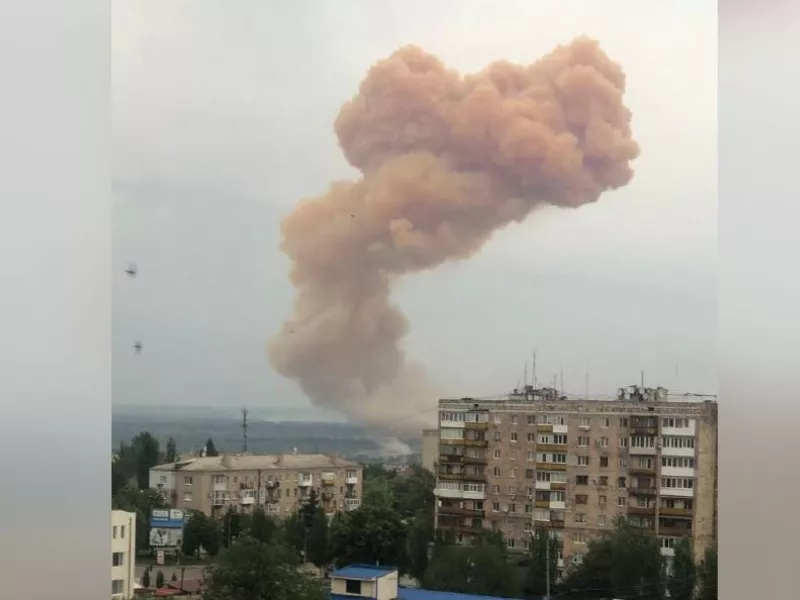 Ουκρανία: Ισχυρή έκρηξη συγκλόνισε το Σεβεροντονέτσκ