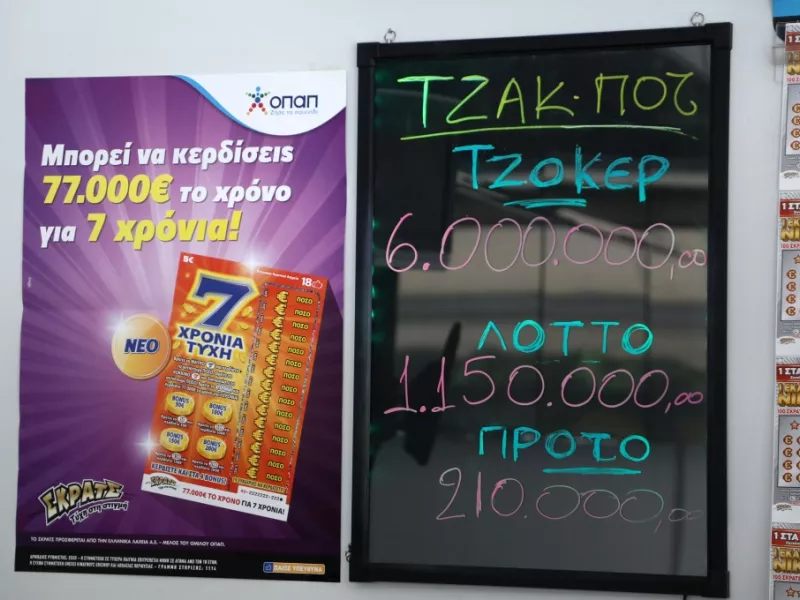 Με τζακ ποτ η κλήρωση του Τζόκερ - Οι αριθμοί