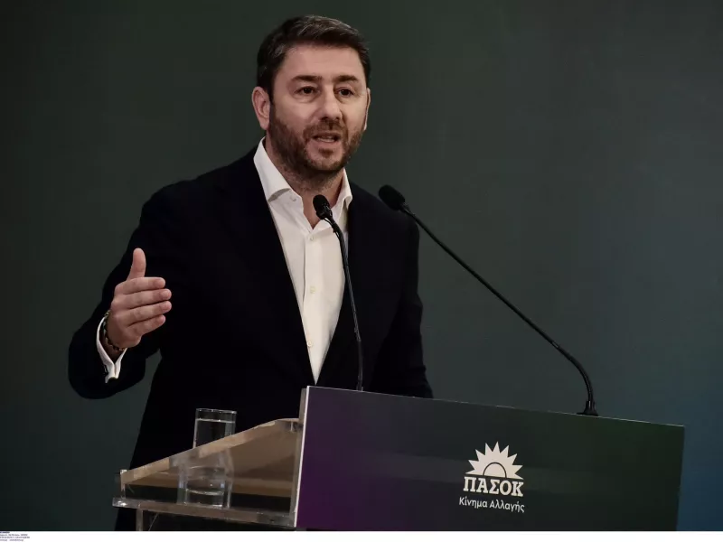 ο πρόεδρος του ΠΑΣΟΚ-Κινήματος Αλλαγής Νίκος Ανδρουλάκης