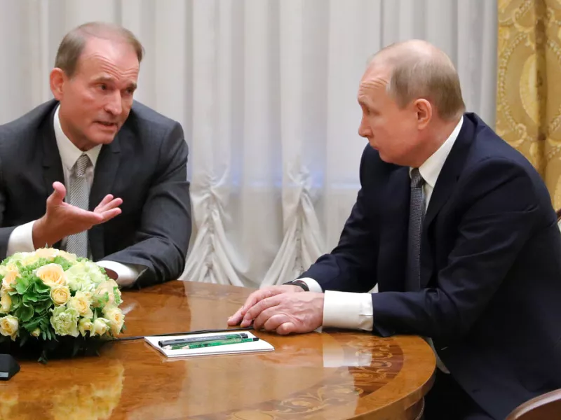  Vladimir Putin - Viktor Medvedchuk
