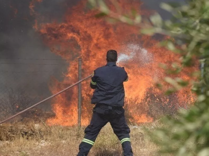 Φωτιά στην Πύλο