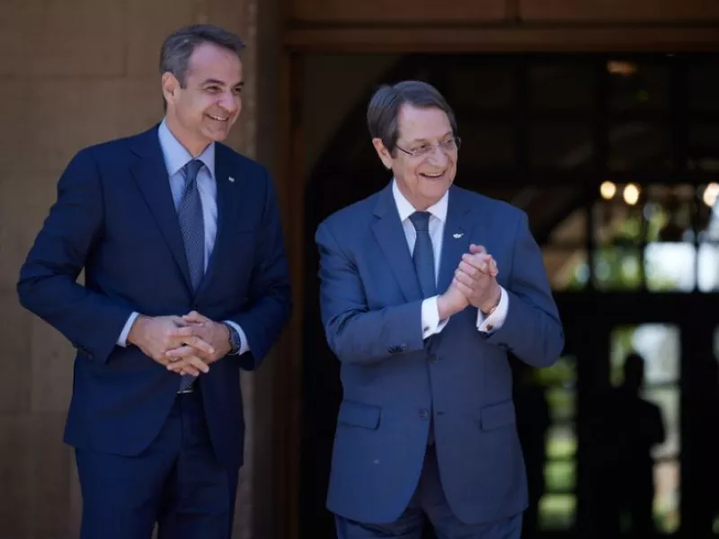Μητσοτάκης από Λευκωσία: Να κρατήσουμε ανοιχτούς τους διαύλους επικοινωνίας με την Τουρκία -  Θα επανέλθουμε σε ήρεμα νερά