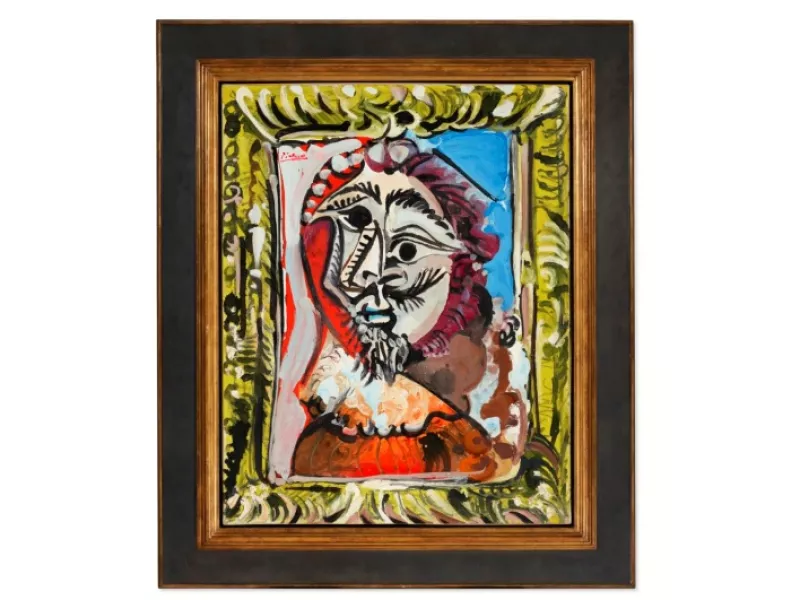 Σον Κόνερι, Πικάσο, Christie's (8855), Πίνακας, Δημοπρασία, 
