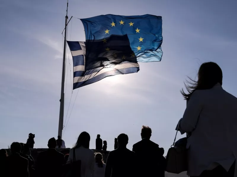 Σημαία Ελλάδας Ευρώπης