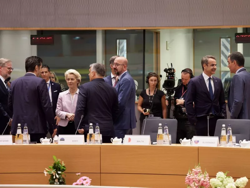 Ηγέτες στη Σύνοδο Κορυφής της ΕΕ