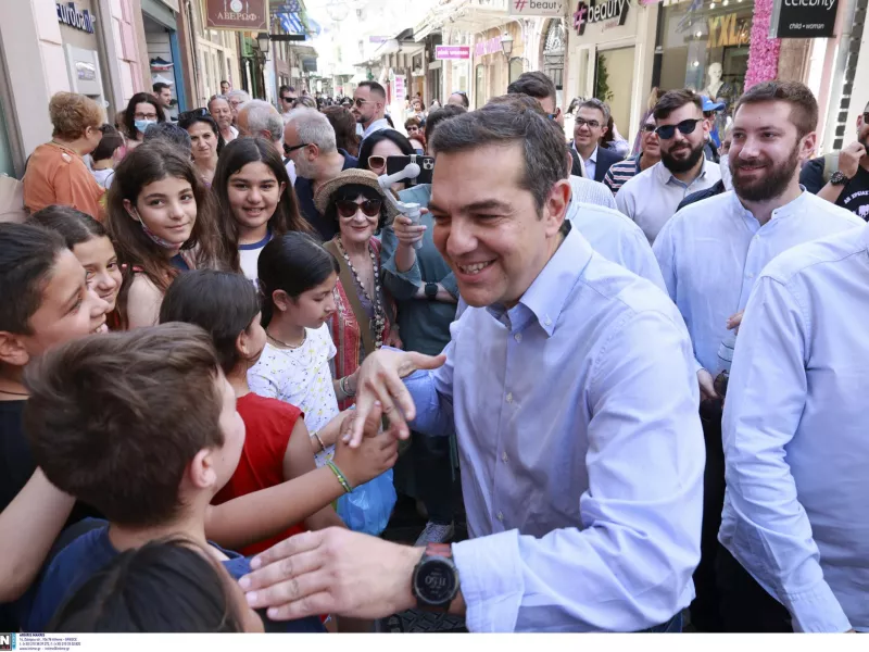 Ο Αλέξης Τσίπρας στη Μυτιλήνη