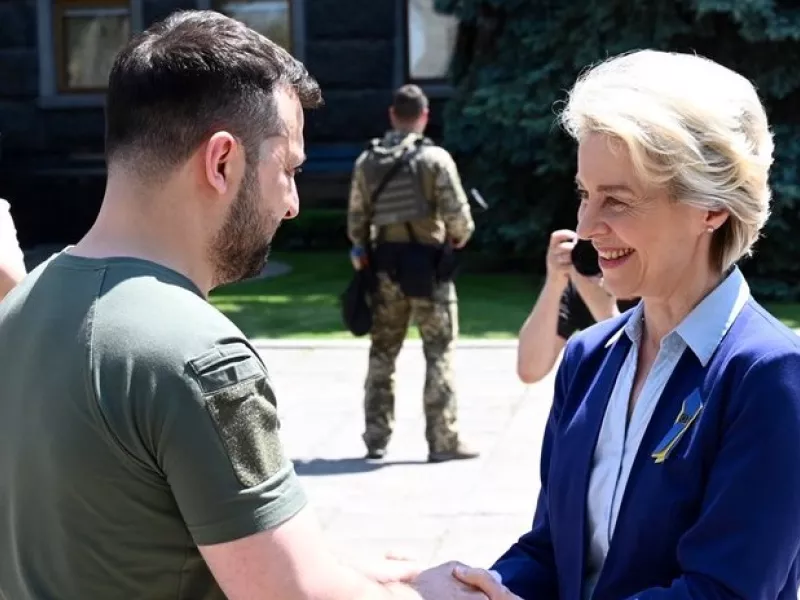 Ουκρανία, Κίεβο, Ρωσία, Ζελένσκι, Φον Ντερ Λάιεν, ΕΕ, 