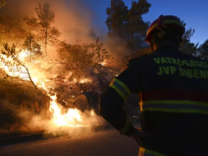 Πυρκαγιά στην Κροατία