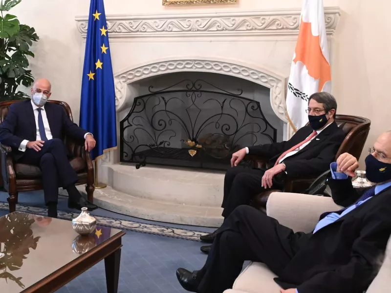 Δένδιας, Αναστασιάδης, Τουρκία, Κύπρος, 