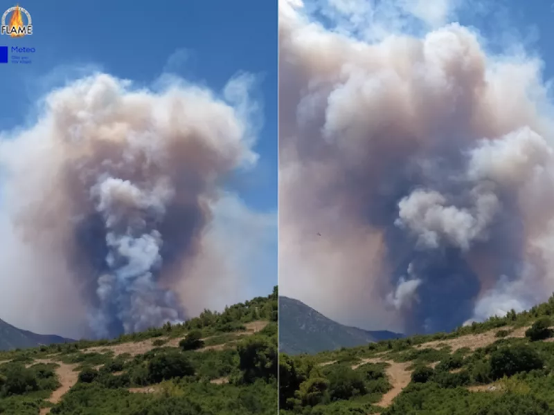 Φωτιά στο Πόρτο Γερμενό