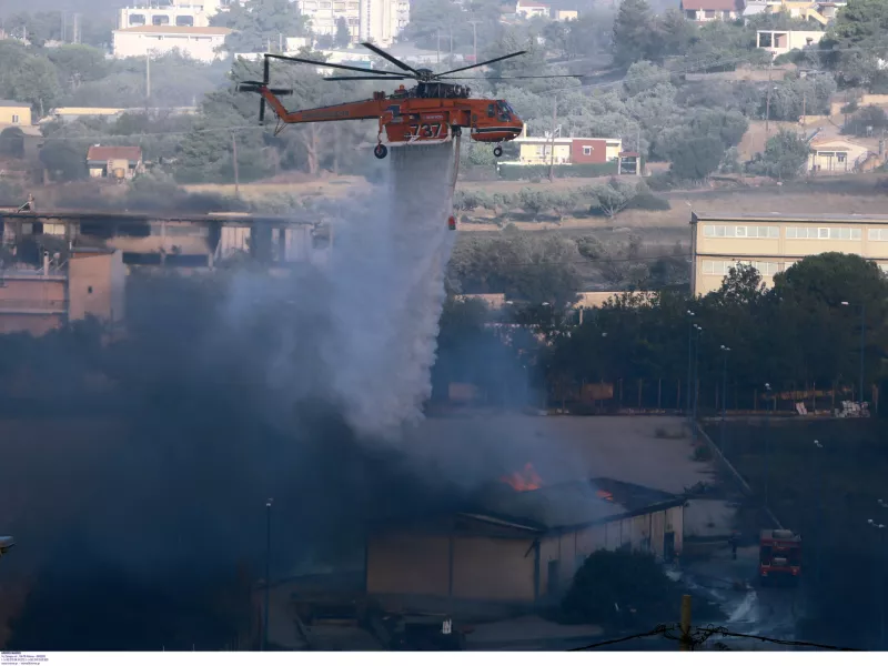 Φωτιά στην Πεντέλη