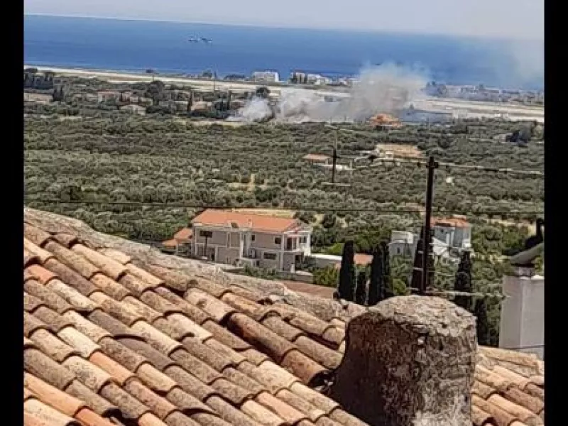 Φωτιά στο Πυθαγόρειο της Σάμου