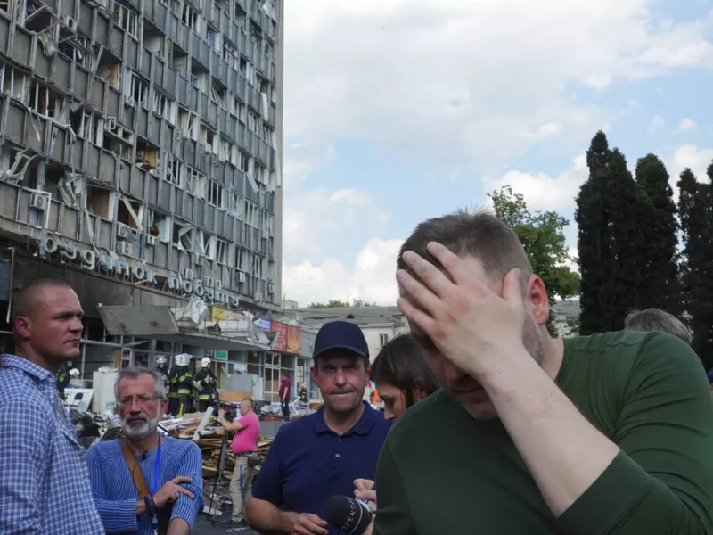 Βομβαρδισμός στην πόλη Βινίτσια