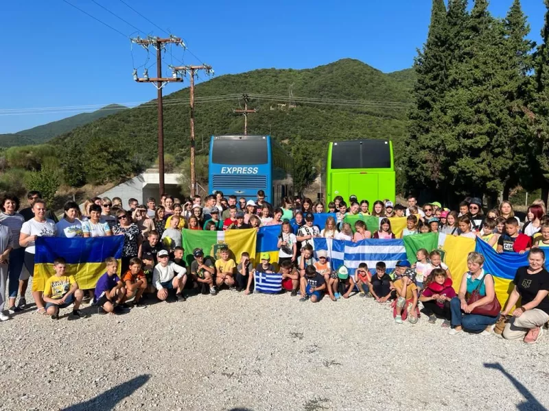 Τα παιδιά από την Μπούτσα της Ουκρανίας 