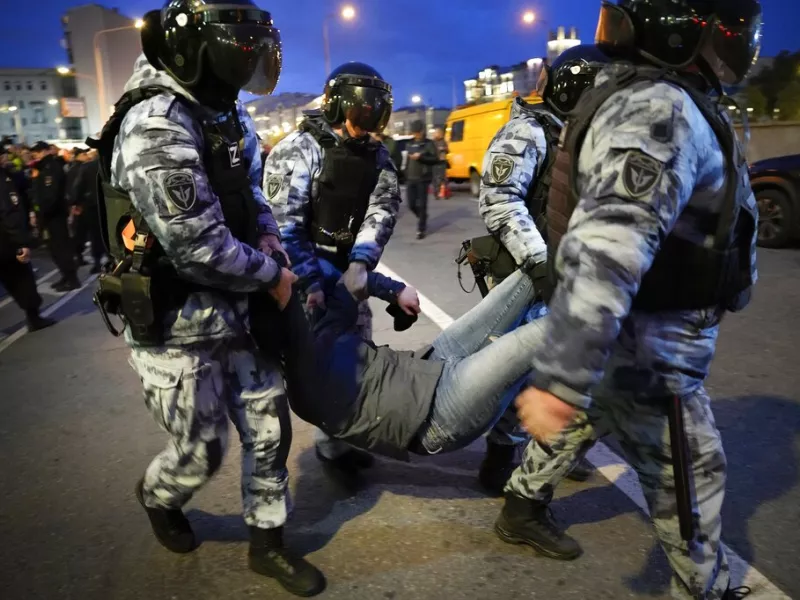 Μόσχα συλλήψεις