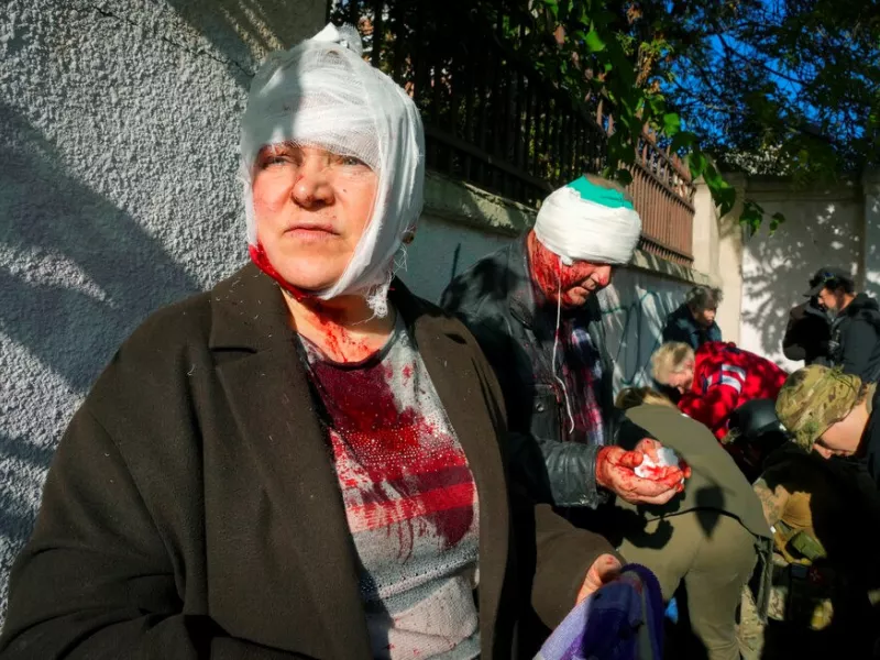 Ουκρανια επίθεση άμαχοι
