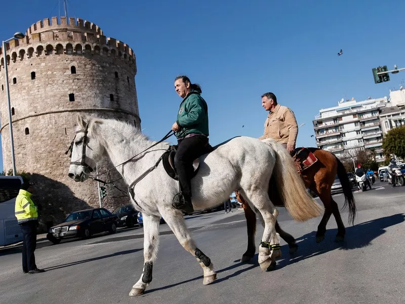 αλογα θεσσαλονική 