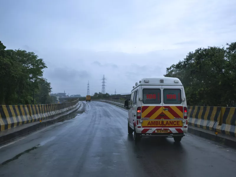 Ινδία - Ασθενοφόρο