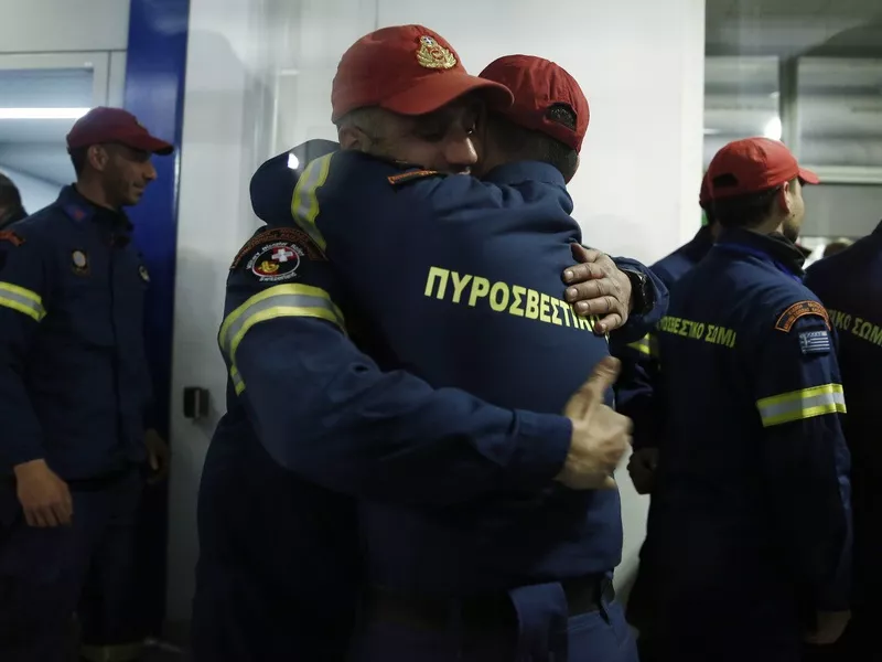  Η ελληνική ομάδα επιχείρησε στην πόλη Χατάι