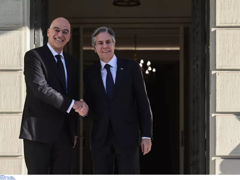 Δένδιας με Μπλίνκεν