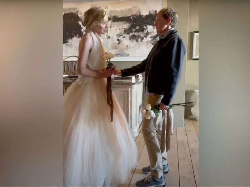 Portia de Rossi και Ellen DeGeneres ανανέωσαν τους όρκους τους 