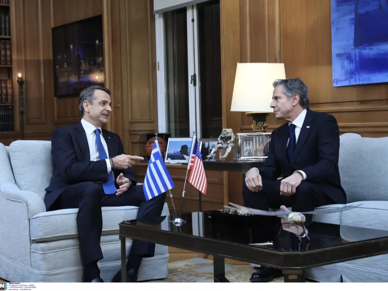 Μητσοτάκης Μπλίνκεν