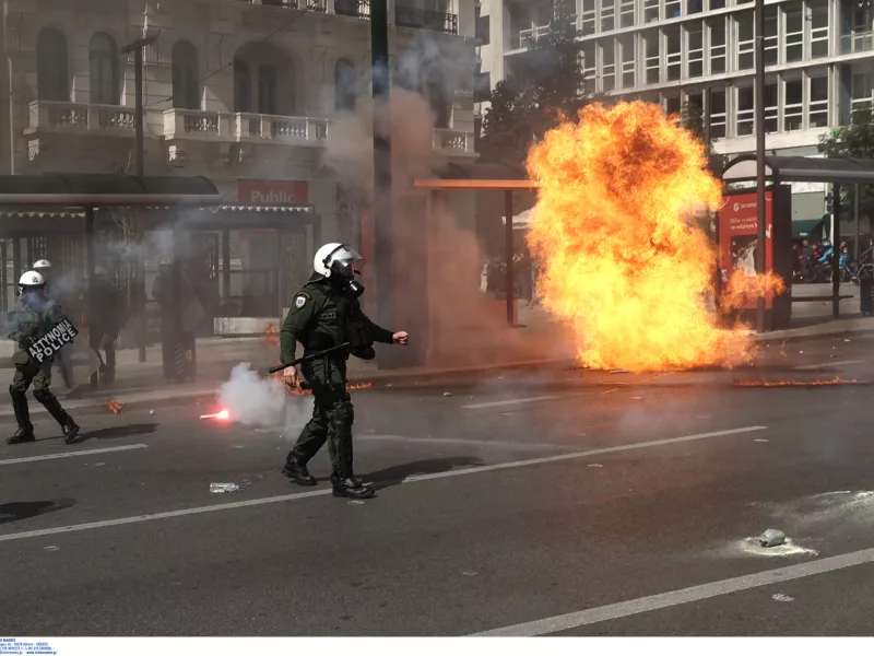 Επεισόδια Σύνταγμα ΕΛΑΣ