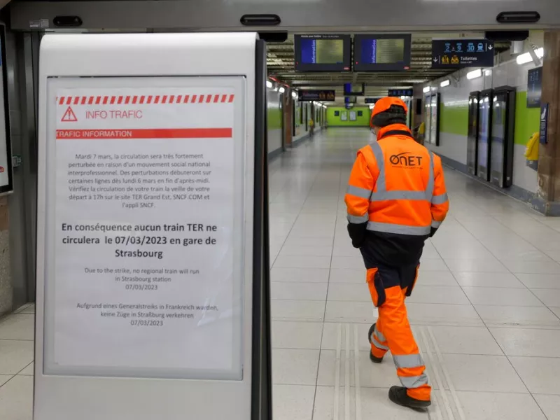 γαλλια απεργια 