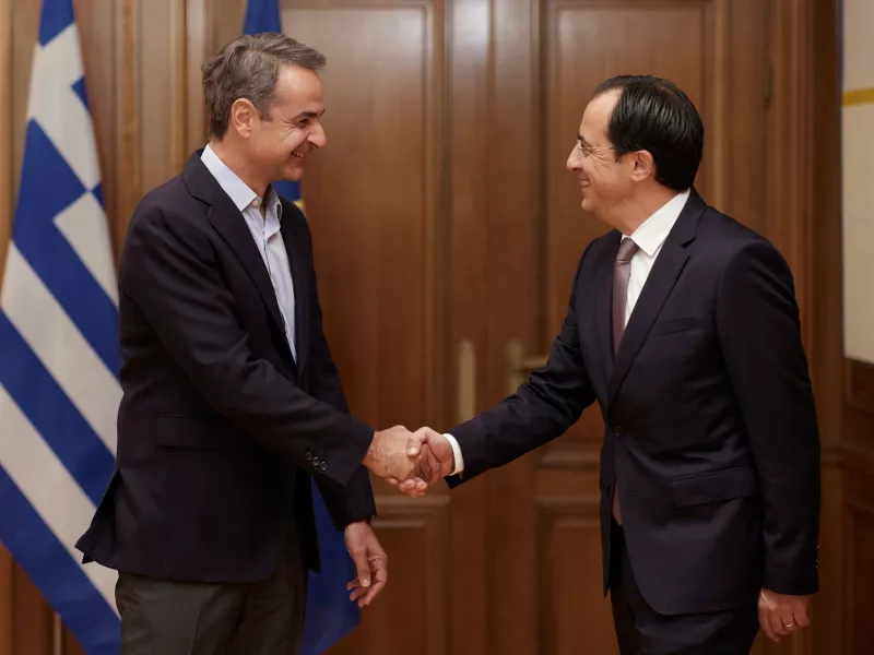 Μητσοτάκης Χριστοδουλίδης 