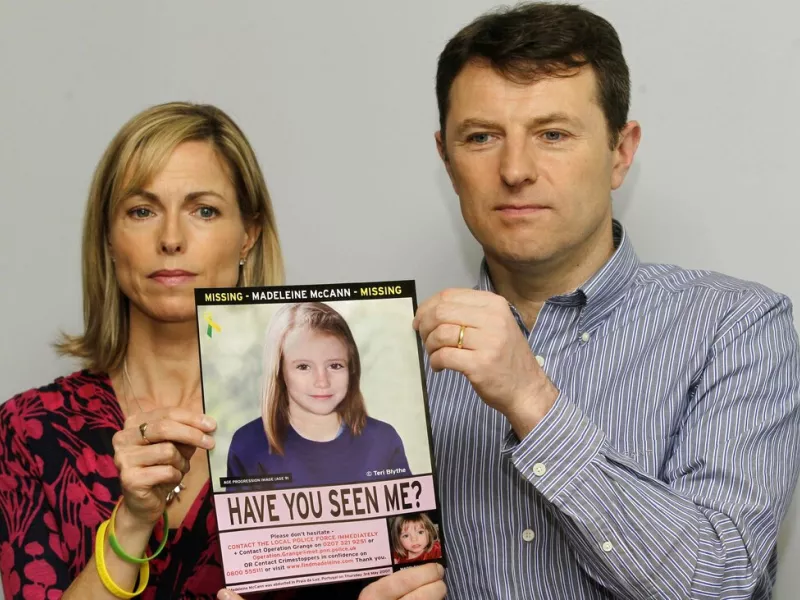Kate -  Gerry McCann - Madeleine McCann