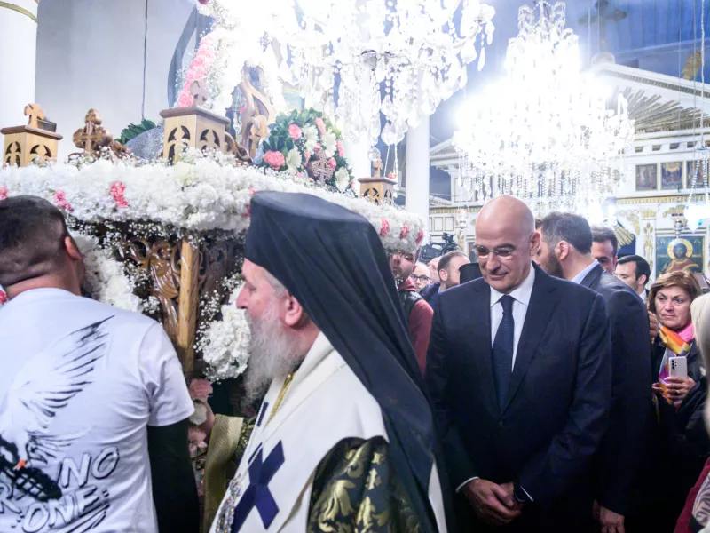 Στην Ίμβρο βρίσκεται ο Νίκος Δένδιας 