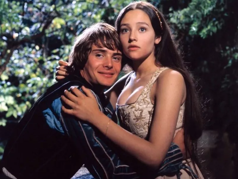 Οι Olivia Hussey και Leonard Whiting: 
