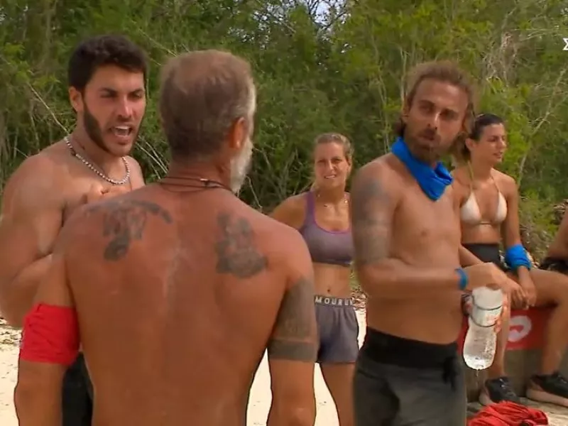 Survivor All Star: Παρά λίγο να πιαστούν στα χέρια Μάριος & Τάκης: «Μη μ' ακουμπάς!»