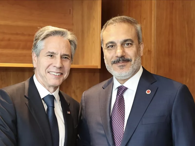 Άντονι Μπλίνκεν Χακάν Φιντάν