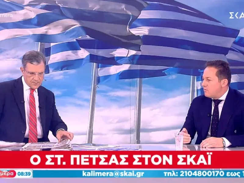 Πέτσας: Δεν υπάρχει ενδεχόμενο τρίτης κάλπης - Εχθρός μας ο εφησυχασμός 