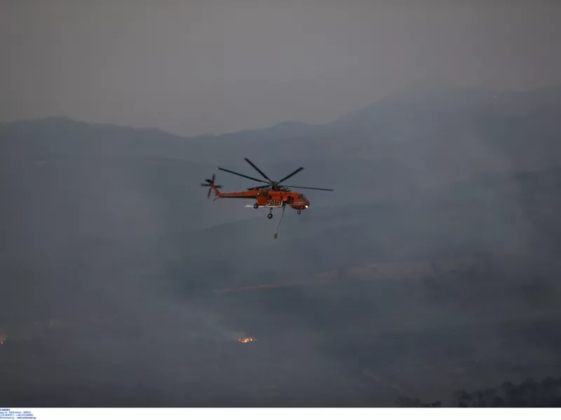 Φωτιές στην Δυτική Αττική