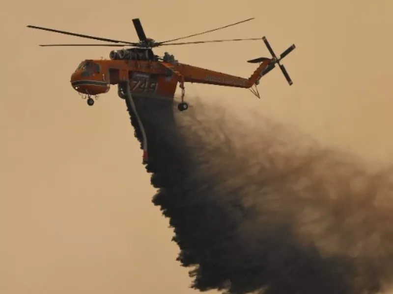 Φωτιά στον Έβρο: Εκκενώνονται τα Λάβαρα προς Ορεστιάδα