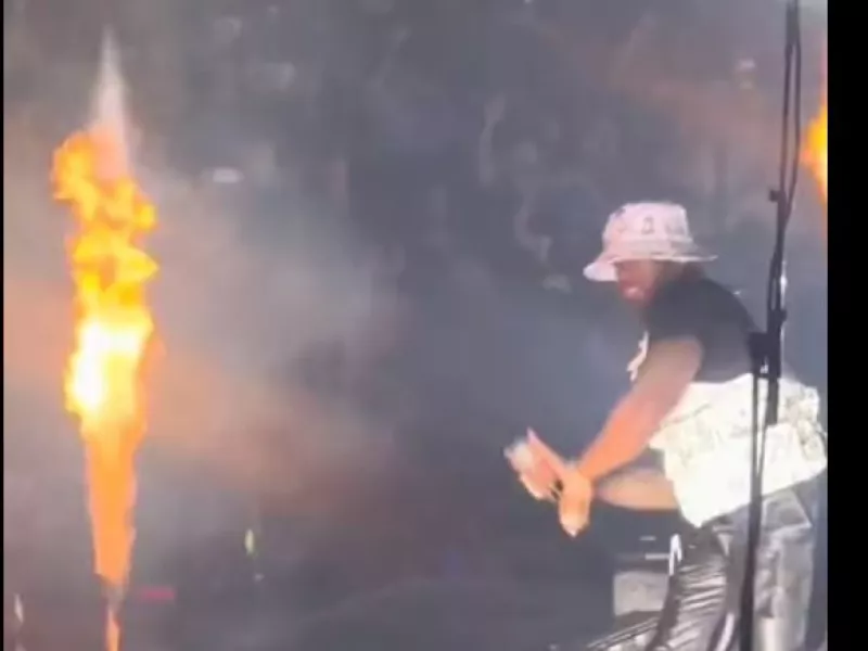 Αδιανόητος 50 Cent: Είχε νεύρα, πέταξε το μικρόφωνο και χτύπησε άνθρωπο