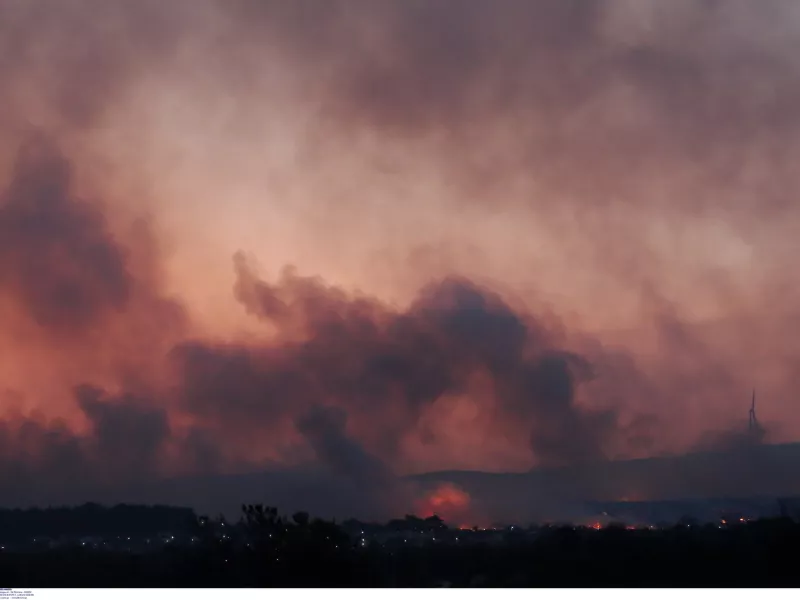 φωτιά στην Αλεξανδρούπολη