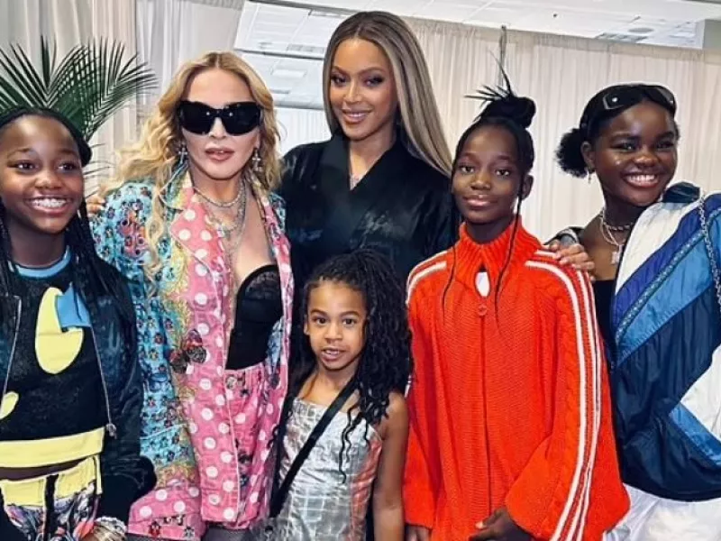 Η Madonna με τη Beyonce