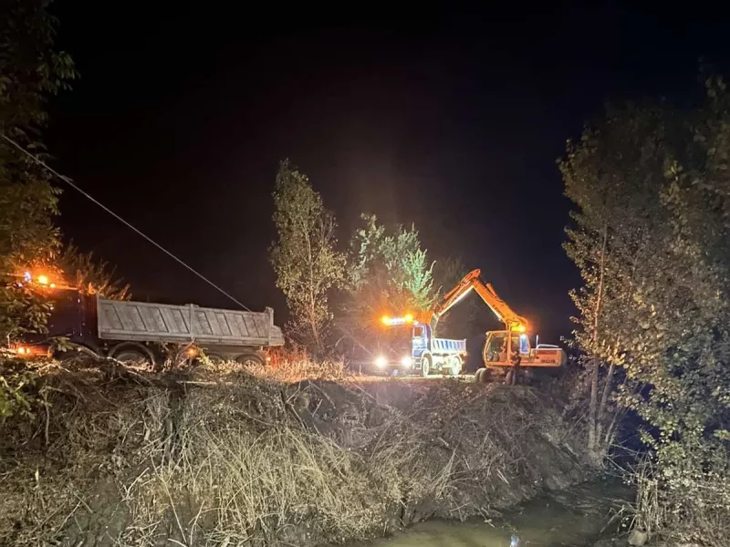 εργασίες Λάρισα για την κακοκαιρία