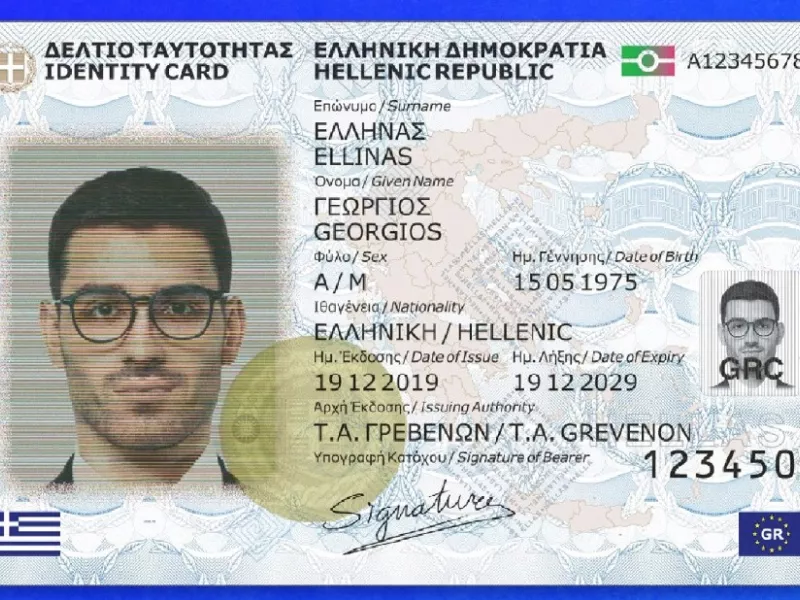 νέες ταυτότητες