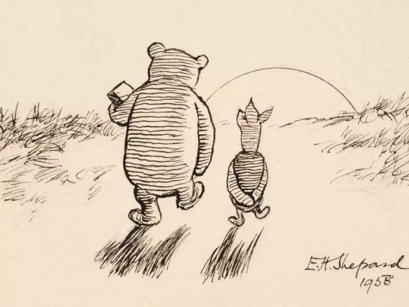 Σκίτσο του Winnie the Pooh 