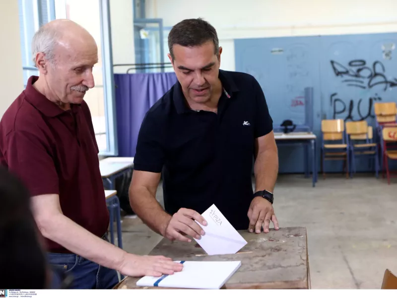 Εκλογές ΣΥΡΙΖΑ: Στην Πλάκα ψήφισε ο Αλέξης Τσίπρας