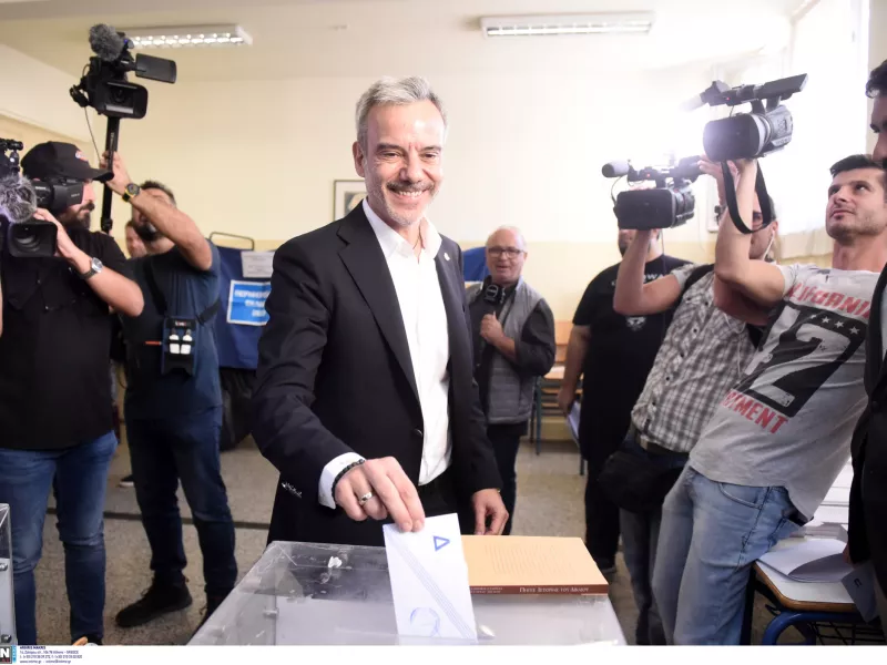 Ψήφισε ο Κωνσταντίνος Ζέρβας