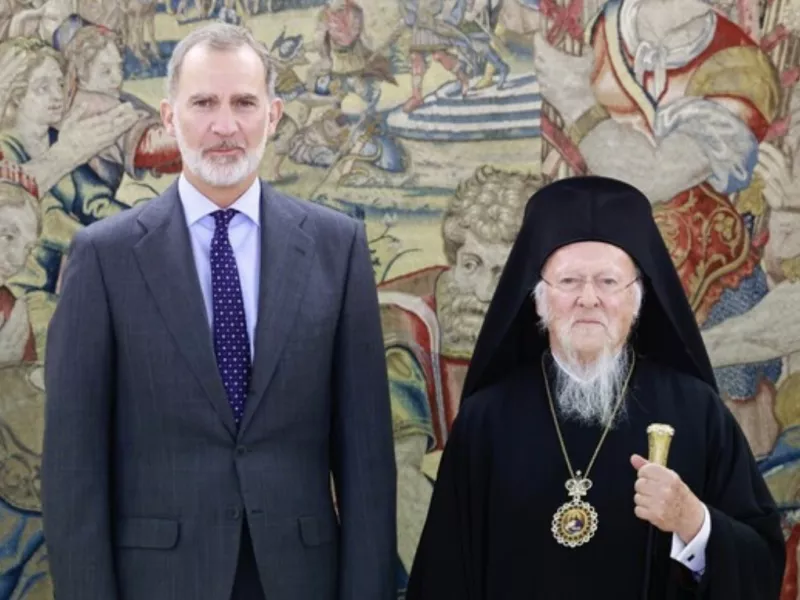 Οικουμενικός Πατριάρχης με τον βασιλιά Φελίπε 