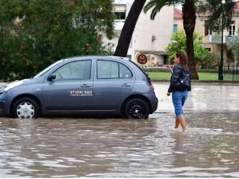 Καταιγίδα στο Αργος