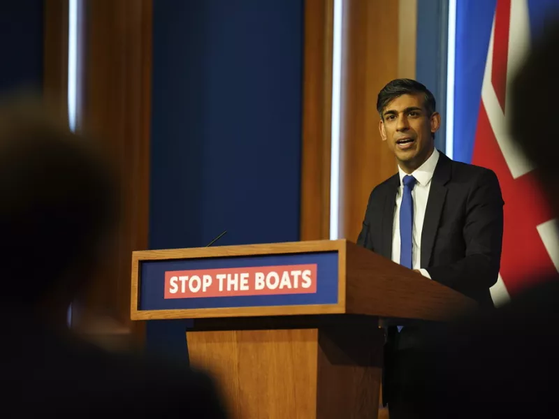 Britain's Prime Minister Rishi Sunak